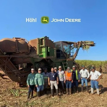 A Höhl, juntamente com a Jalles, visitaram a Usina Adecoagro